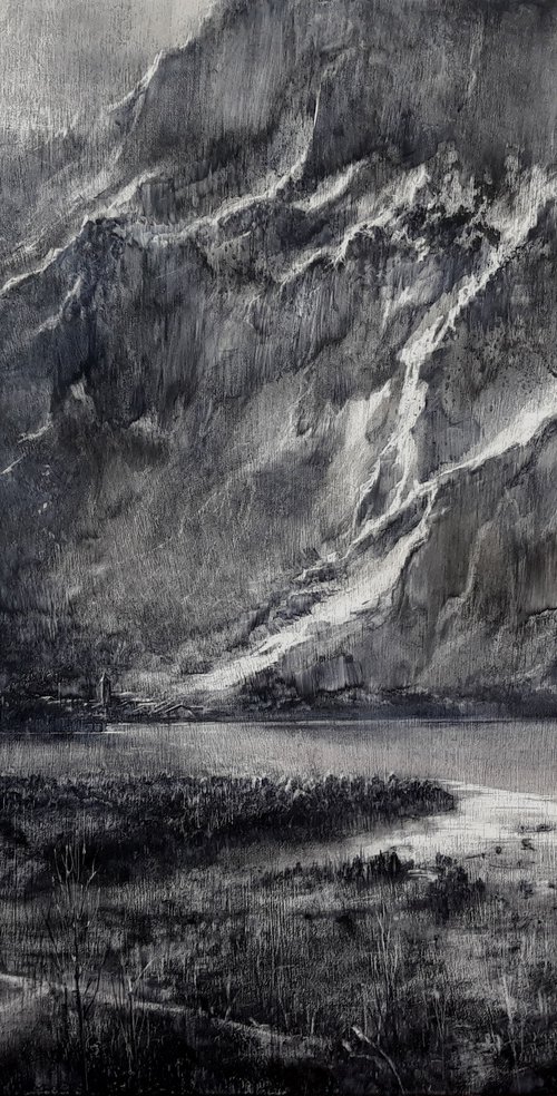 Paisaje Imposible IX.100x81. by Rafael Carrascal