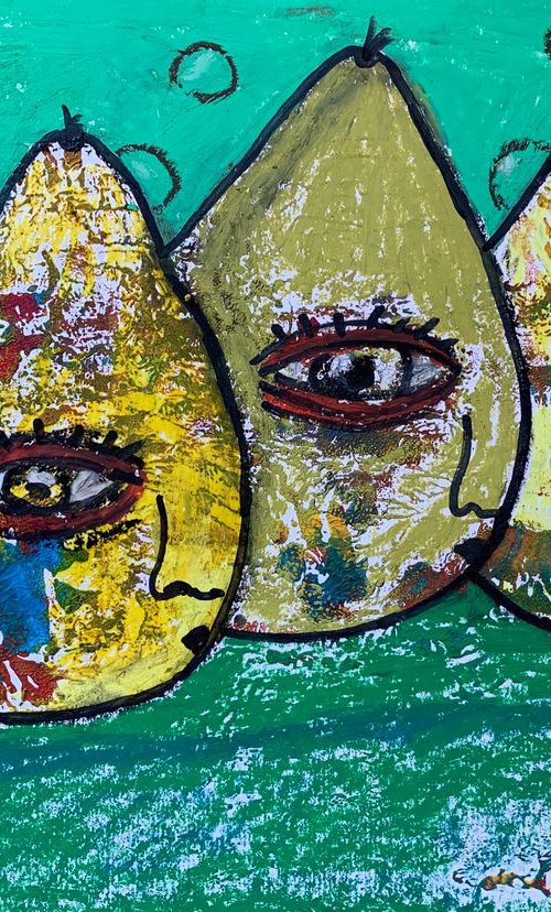 Three pears by Pavel Kuragin
