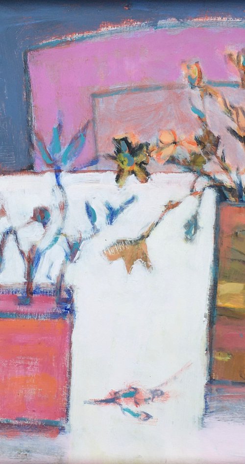 Sweetie.   Original still life painting by Chrissie Havers