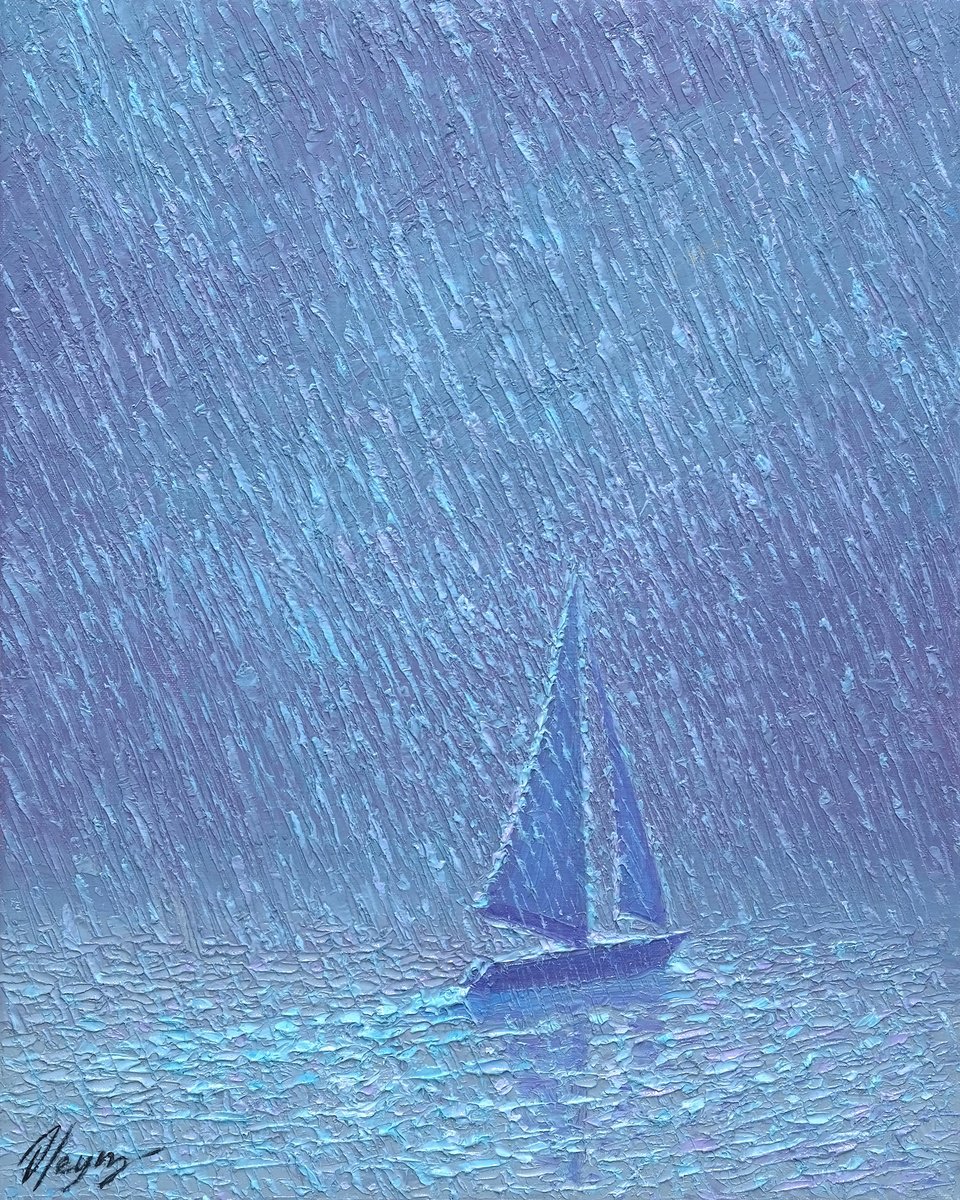 Mirror Rain By Dmitry Oleyn, 16 X 20, Artwork For Sale On Artfinder