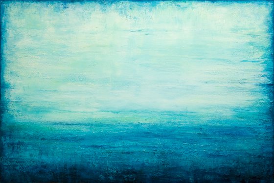 Abstract Turquoise Seascape II