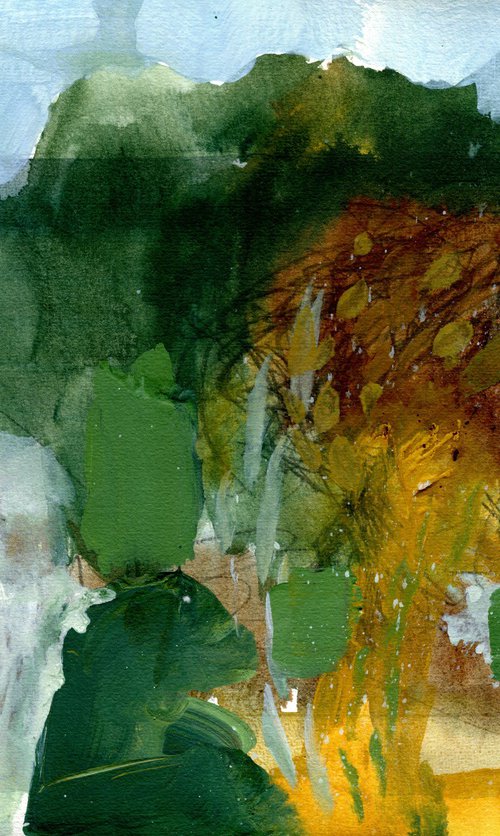 Autumn Hedgerow by Elizabeth Anne Fox