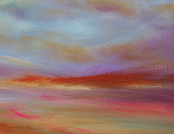 "Life's Blessings" - Cornish Seascape, Art, Skyscape