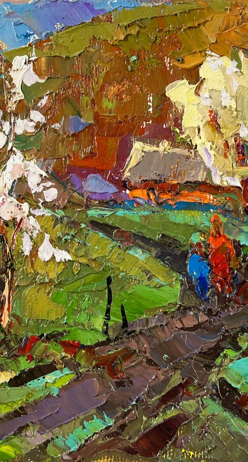 Path to the village by Kalenyuk Alex