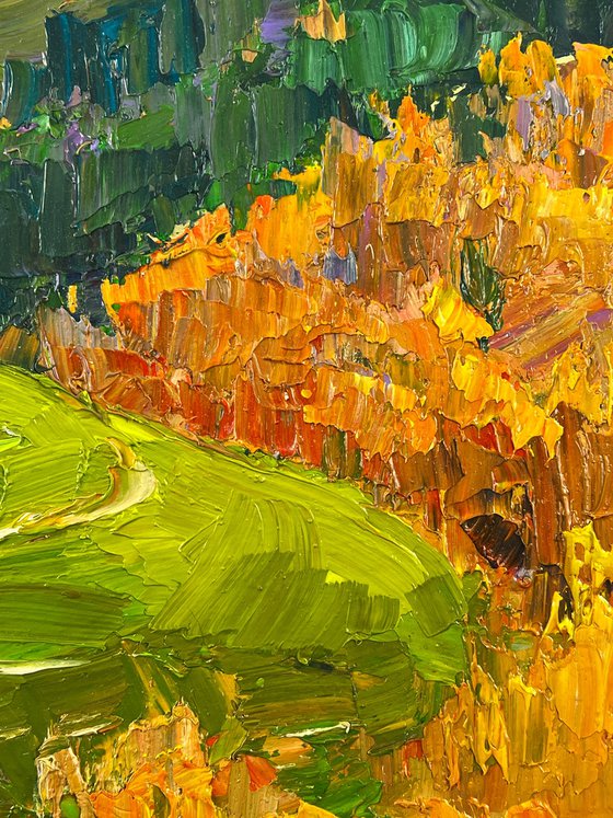 Autumn Mountain View
