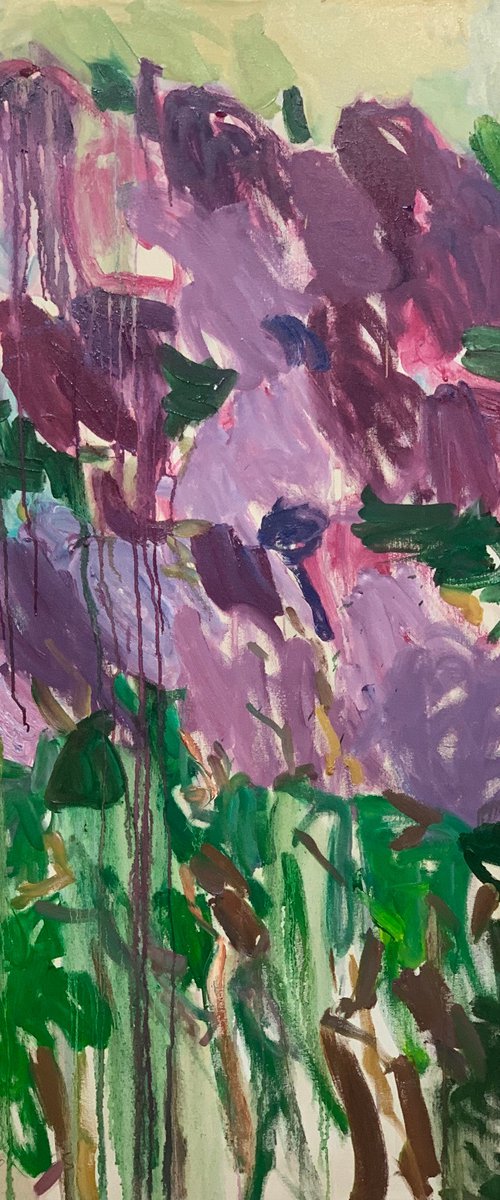 The sent of lilacs. by Lilia Orlova-Holmes