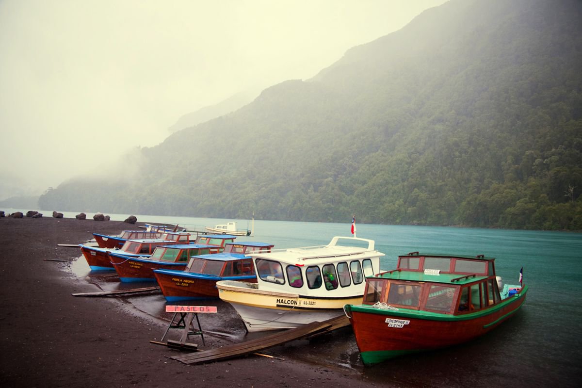 Photorealistic Landscape Photograph By Michael Filonow, 30 X 20", Patagonia 2, Original Artwork