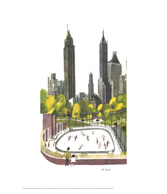Skating in Central Park