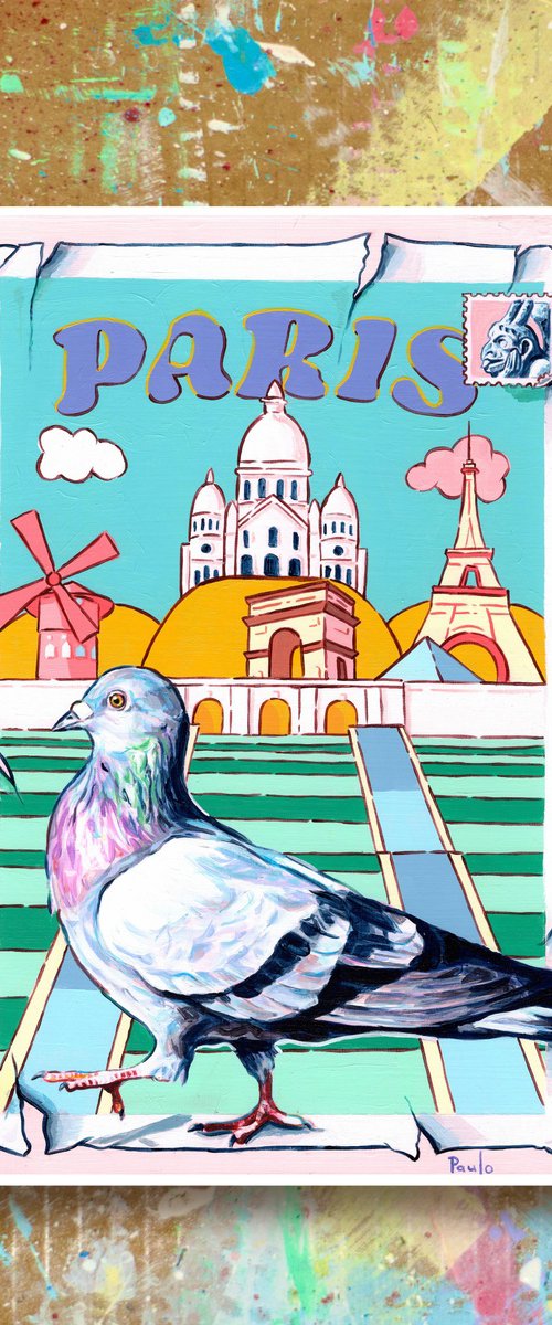 Paris- Fine art print by Paul Ward