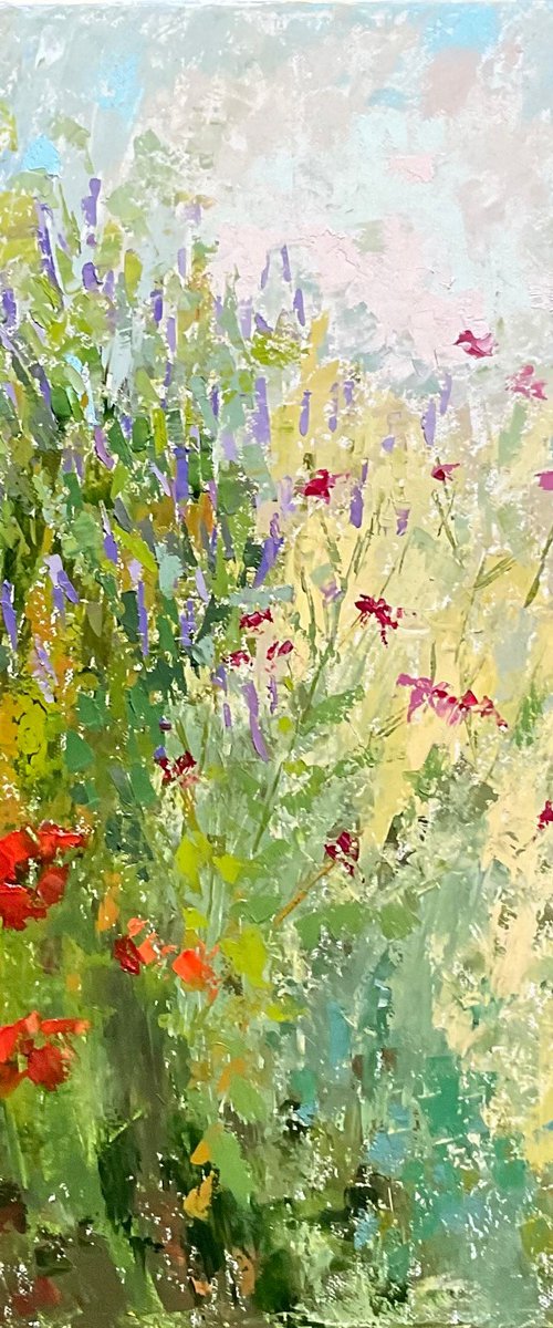 FLOWERING MEADOW by Vera Klimova