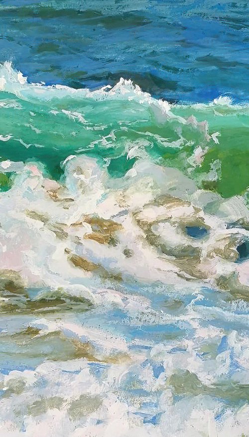 Wave study # 11 by David Fernandez Giron