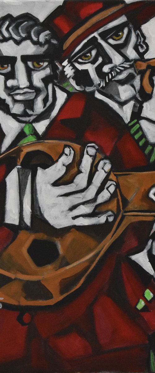 Lute and Trumpet by Nagui