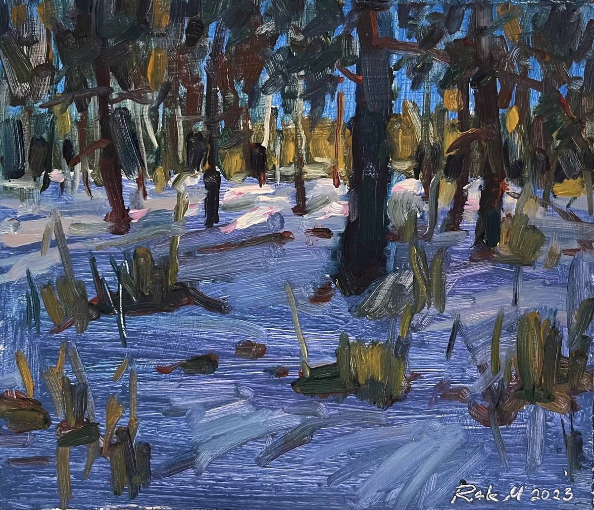 Winter study 6 by Michael Rak