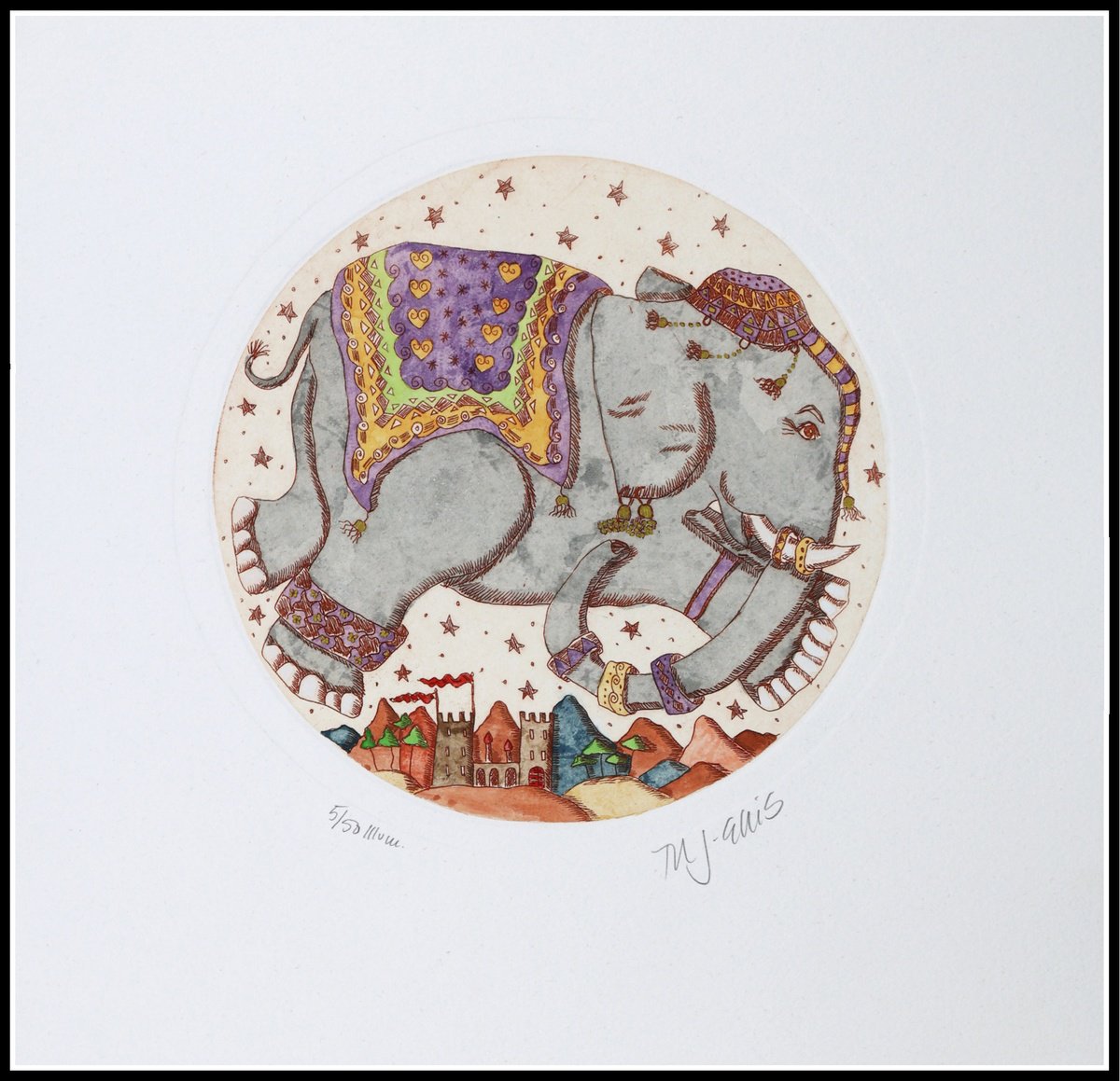 Elephant Fairytale by Mariann Johansen-Ellis