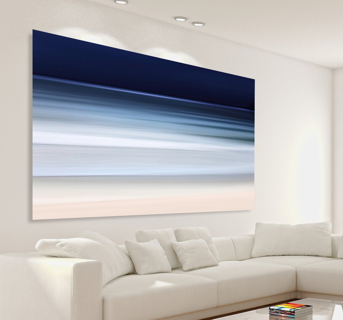 Abstract Landscape Photograph By Lynne Douglas, 88 X 48", Side By Side, Original Artwork