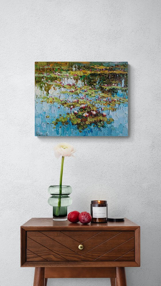 White Water Lilies