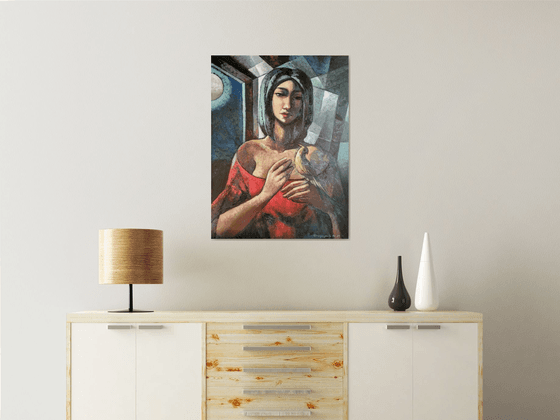 Freedom (60x80cm oil/canvas, ready to hang)