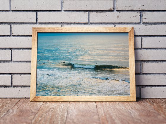 Winter Surfing II | Limited Edition Fine Art Print 2 of 10 | 75 x 50 cm