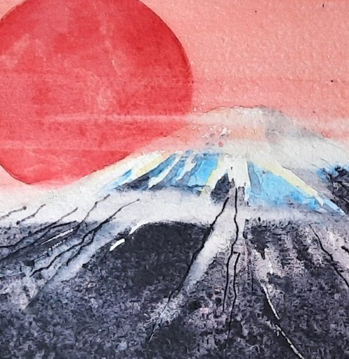 Fuji Fire by Alison Fennell