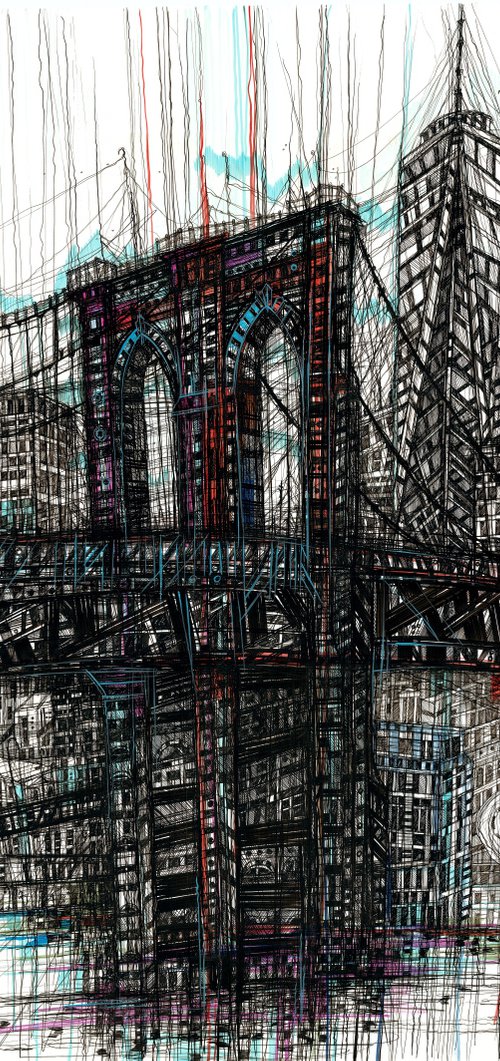 Brooklyn Bridge by Maria Susarenko
