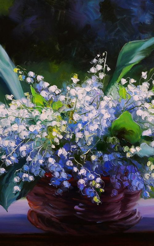 "Bouquet of lilies of the valley" by Lena Vylusk