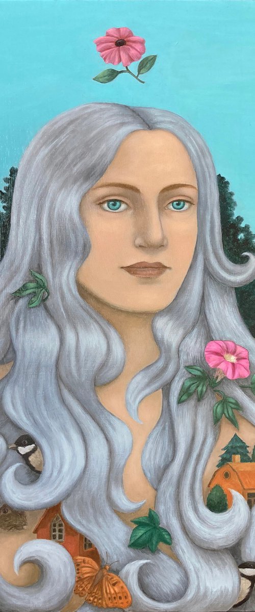 "Quercus, the Lady of the Oak" by Nathalie Tousnakhoff