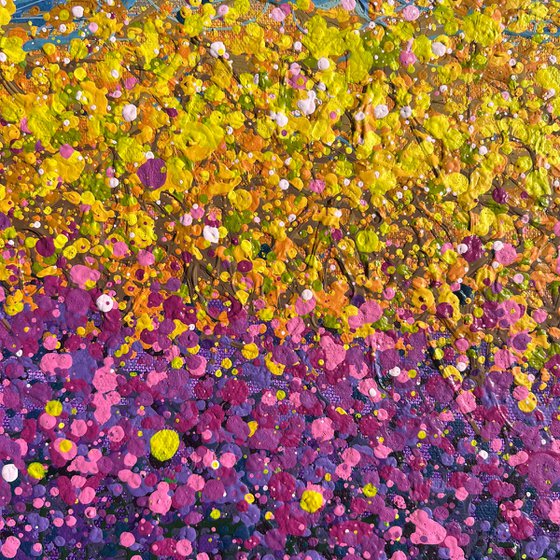 Lavender Dreams of Tuscany - triptych