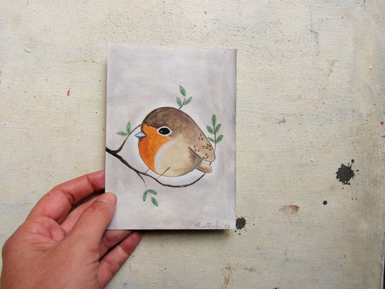 The tiny robin