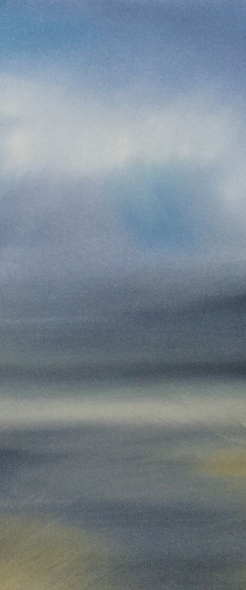 Thornham beach by Amanda Lakin Art