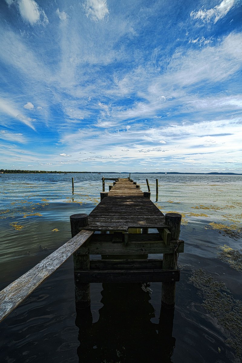 Landscape Photograph By David Huntzinger, 17 X 28, Walk The Plank, Original Artwork