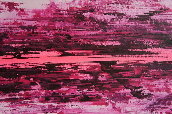 Wide Open Pink (100 x 120 cm) XXL (40 x 48 inches)