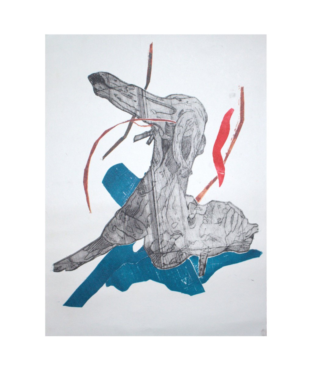 Abstract Limited Edition Print By Isabellangela Germinario, 11 X 17, Movimento 1.4, Original Artwork