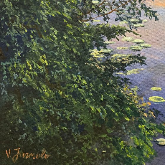 Evening by the Lake