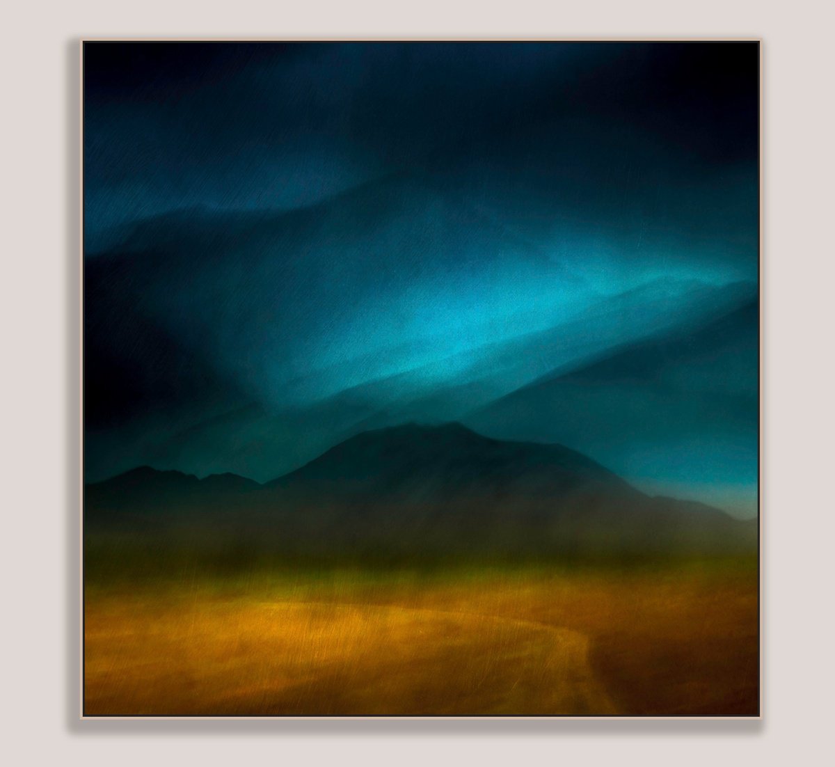 Abstract Photograph , Mountain Light By Lynne Douglas, 36 X 36, Artwork For Sale On Artfinder