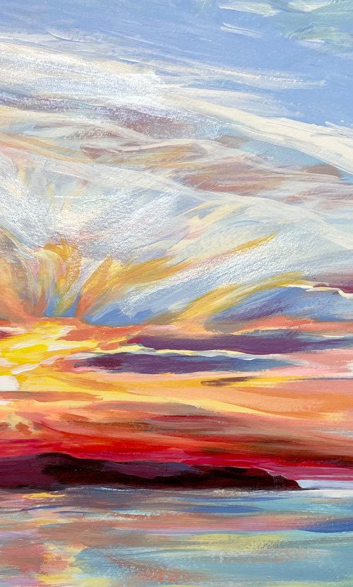 Sunset Ripple by Kate Kelly