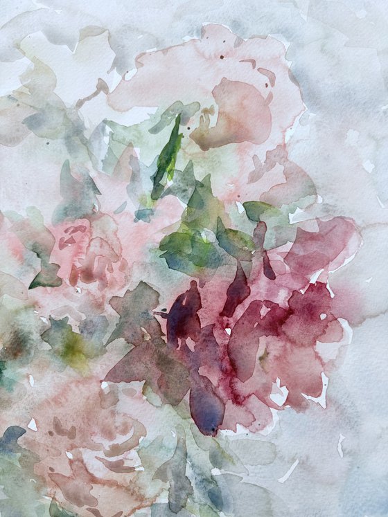 Roses 36x48 cm 2025