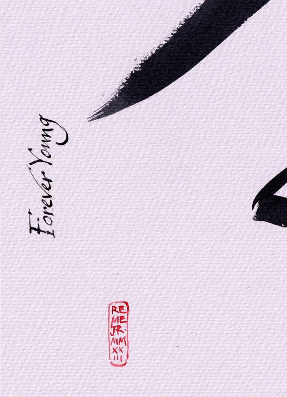 Chinese calligraphy VI - YOUNG