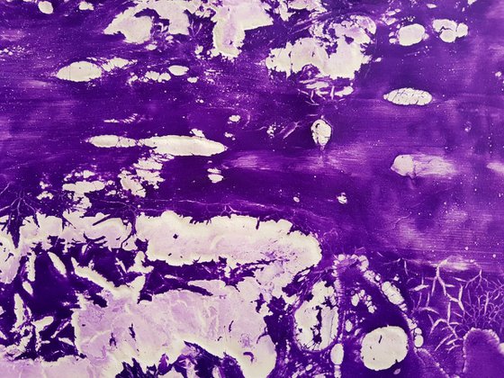 Purple wine (n.279) - 90 x 70 x 2,50 cm - ready to hang - acrylic painting on stretched canvas