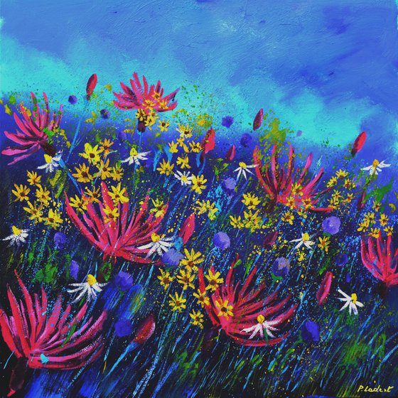 Summer Wild pink flowers flowers -7725