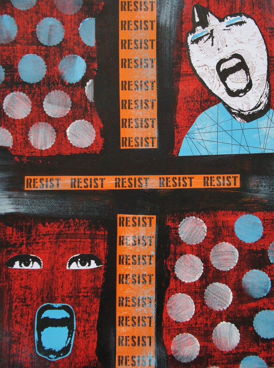 Scream And resist by Beatrice M Roberts