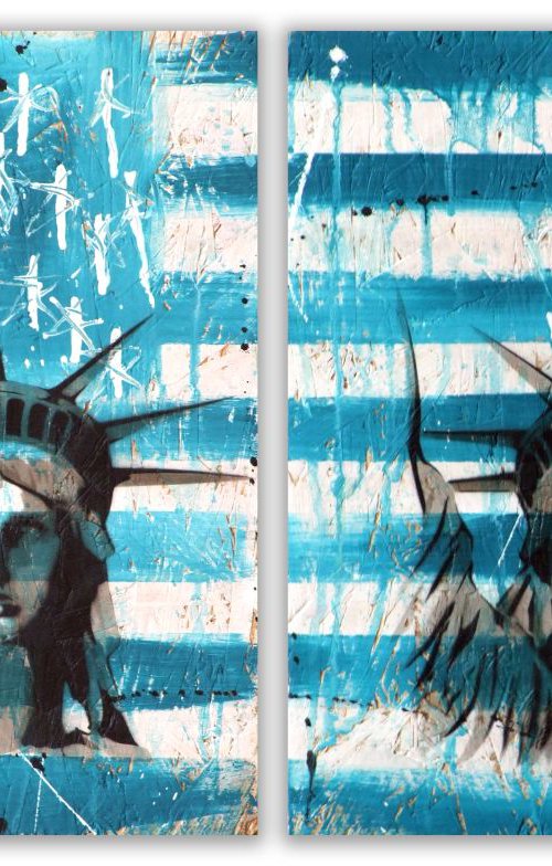 Liberty Diptych by Richard Yeomans