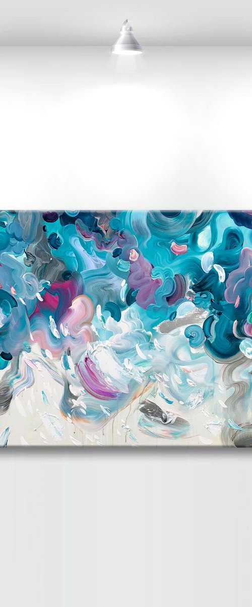 'Winter tides' - 60x24" by Tatiana Georgieva