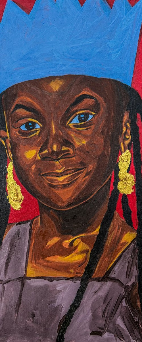 Just A Princess, Chilling in Her Castle by Emmanuel Akolo