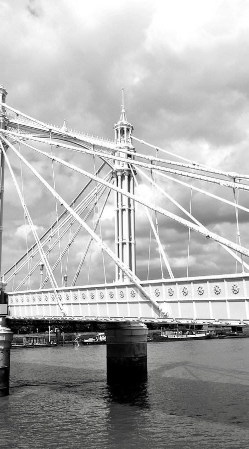 Albert Bridge, London by Alex Cassels