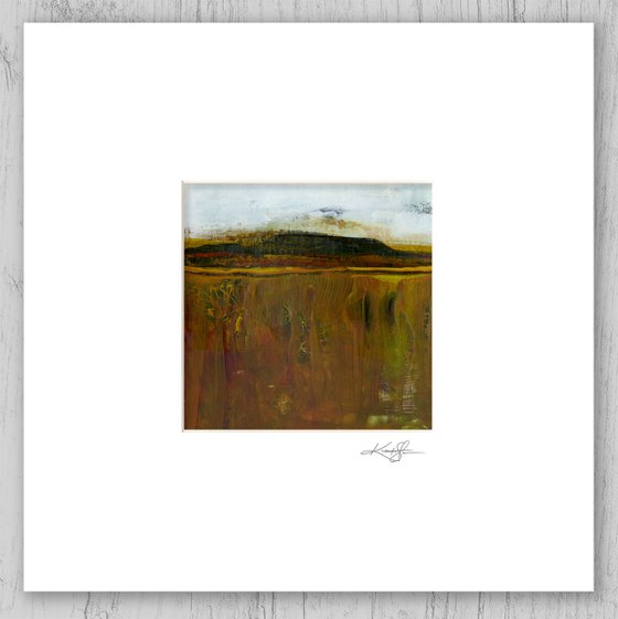 Mesa 113 - Southwest Abstract Landscape Painting by Kathy Morton Stanion