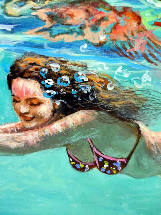 Girl swimming35