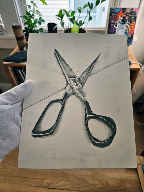 Still Life with Scissors