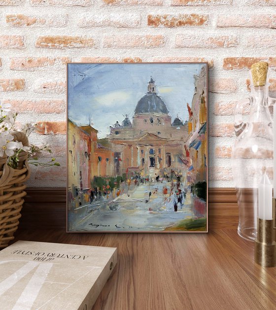 Rome. View of the Vatican.