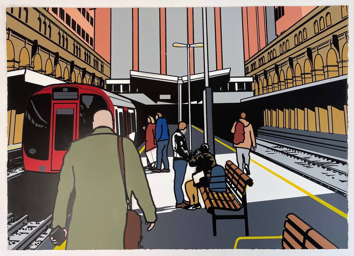 Eastbound Again platform 1 by Gerry Buxton