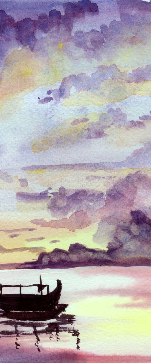 Summer sunset by Aneta Gajos